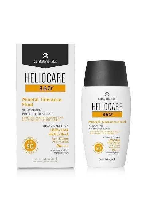 Heliocare 360° Mineral Tolerance Fluid SPF50